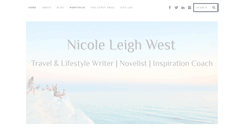 Desktop Screenshot of nicoleleighwest.com